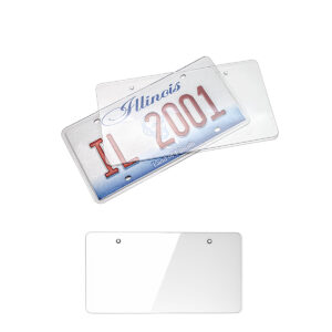 Polycarbonate License Plate Frame